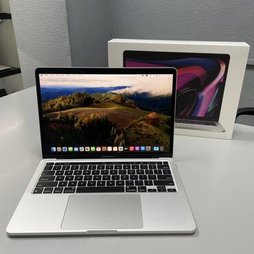 Компьютеры, ноутбуки и планшеты: Ноутбук, Apple, 8 ГБ ОЗУ, Apple M1, 13.3 ", Б/у, Для работы, учебы, память SSD