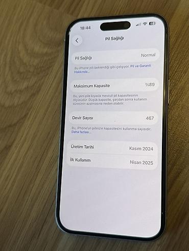 rəsmi not 15: IPhone 15, 128 GB, Mavi — 2