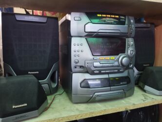 скупка магнитафонов: Музыкальный центр Panasonic SA‑AK35 Мощность: музыкальная 100