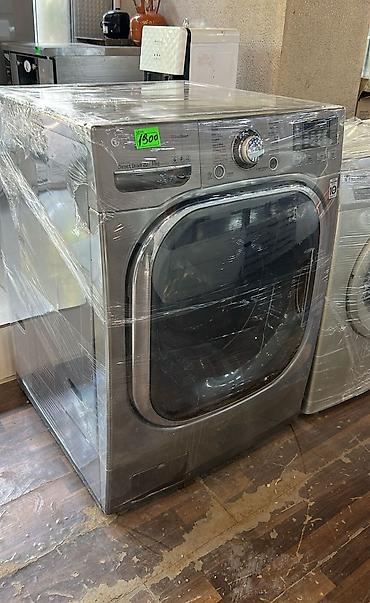 LG paltaryuyan maşın – ön yükləməli, paslanmayan polad (inox) korpus