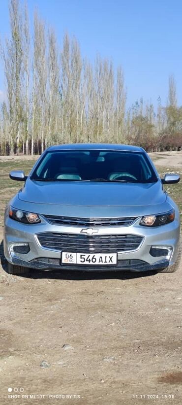 авто домкраты: Chevrolet Malibu: 2016 г., 1.5 л, Автомат, Бензин, Седан