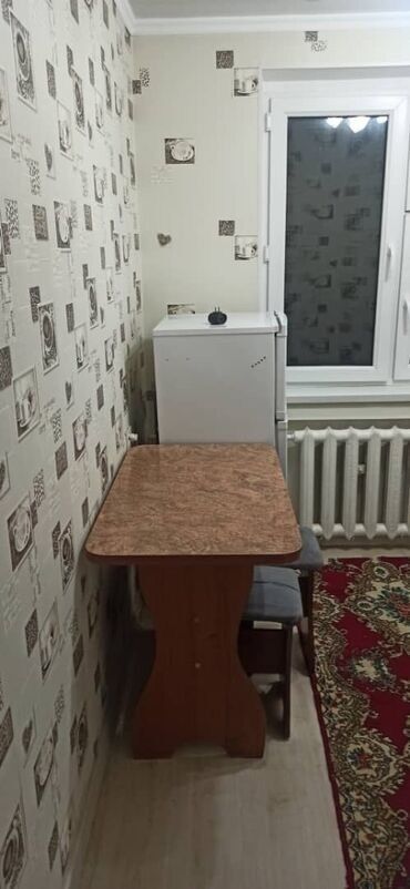 квартира боконбаева: 1 комната, Агентство недвижимости, Без подселения, С мебелью полностью