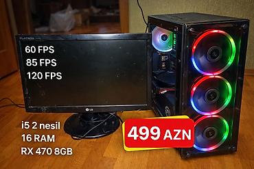 Gaming üçün hazır desktop dəst bu qiymete bele kampuuyer.tapmasiz 8gb