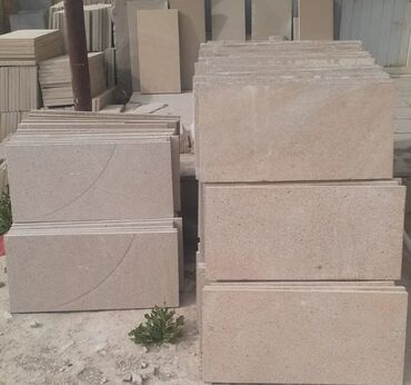 Dekorativ daşlar: Qumdaşı fasad plitələri - Material: təbii qumdaşı - İstifadə — 52