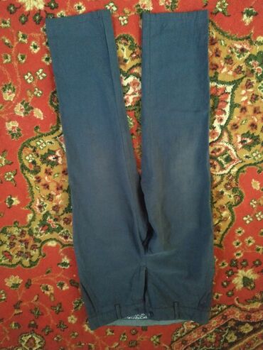 джинсовые брюки: Джинсы L (EU 40), цвет - Синий