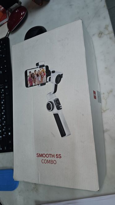 тренога для телефона: Стабилизатор для смартфона Zhiyun Smooth 5S combo - 3-осевой гимбал