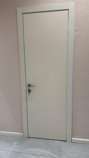 qapi ruckalari: Qonaq otağı üçün Yeni Otaq qapısı 80x215 sm Zamok ilə, Zəmanətsiz, Ünvandan götürmə — 1