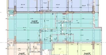 чопон ата: 3 комнаты, 132 м², Элитка, 10 этаж, ПСО (под самоотделку)