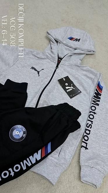 papuce elegantne: Dečiji komplet ACG 508 – BMW M Motorsport x Puma stil - Set sadrži — 4