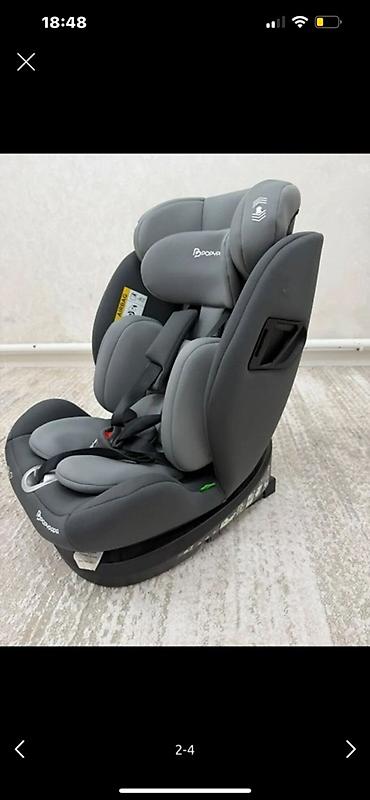 Автокреслолор: Детское автокресло РоdyPAPA (логотип «PAPAPAPA» на подголовнике) — 2