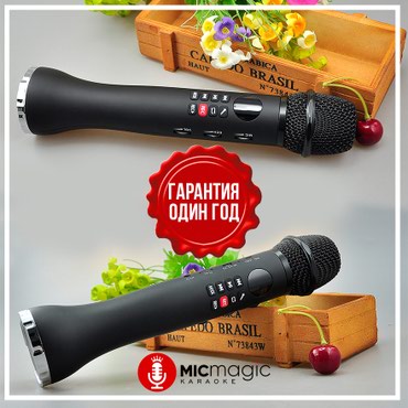 караоке микрофон в Кыргызстан: Самые лучшие Караоке микрофоны Micmagic L500, L600, L600PROс годовой