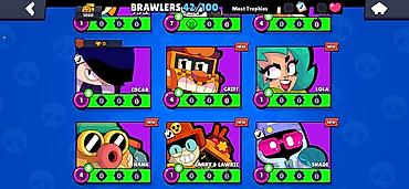 random şeylər: Brawl Stars hesabı (Supercell) - Kupa: 1060+ - Brawler sayı: 42/100 - — 7