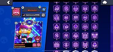 Yaxşı səviyyəli Brawl Stars hesabı. 68.000 kubok, 51 prestij xalı — 3