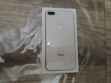 Apple iPhone: IPhone 8 Plus, 64 GB, Qızılı, Zəmanət, Barmaq izi, Sənədlərlə