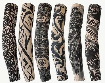 müvəqqəti tattoo: Məhsul: Tatu dizaynlı qolçıq (saxta tatu qol sleeves) Təsvir: - Real — 1