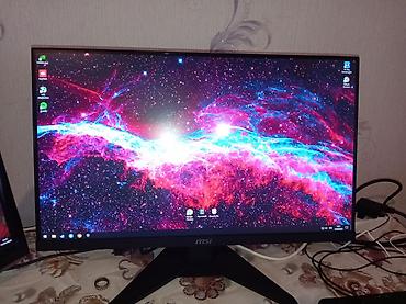 stolustu ventilyator: 1500 manatliq ela dest ustunde Msi 24 inch 200 hzEkran hediyye — 2