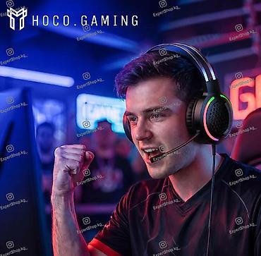 rant ace: Проводные полноразмерные наушники, Hoco, Новый, цвет - Черный — 4