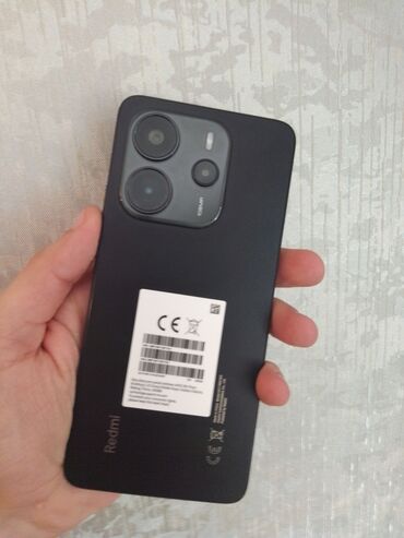 ЛуАЗ: Redmi Note 14, 256 ГБ, цвет - Черный, Отпечаток пальца