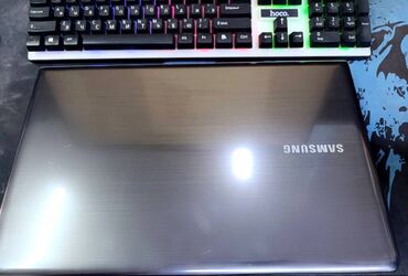 ноутбук бу купить: Ноутбук, Samsung, 6 ГБ ОЭТ, AMD A6, 15.6 ", Колдонулган, Татаал эмес тапшырмалар үчүн, эс тутум HDD + SSD