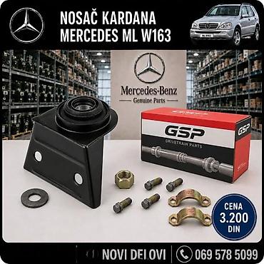 Prenosni sistem: NOSAC KARDANA LEZAJ KOMPLETAN MERCEDES ML W163 5GOD | Nosac kardana — 1
