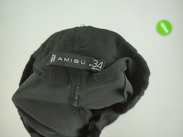 trousers: Amisu, Spodnie materiałowe damskie, rozmiar 2XS — 4