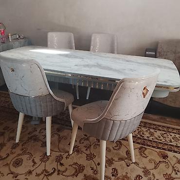 Qonaq otağı üçün, Yeni, 4 stul