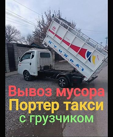 мусорный мешок: Заказать Хендай портер, Вывоз строй мусора, C грузчиком — 1
