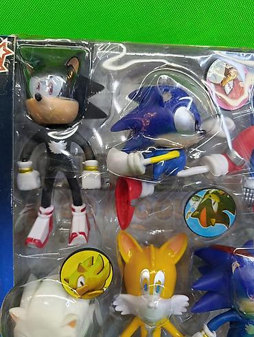 игрушки sonic: Соник игрушки в комплекте🌟 Комплектация товара: 8 персонажей, 5 — 8