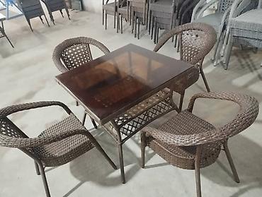 Комплекты садовой мебели: Комплект садовой мебели, Стол, Ротанг — 22