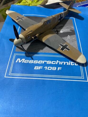 Модели кораблей: Messerschmitt BF109F сборная модель год выпуска 0 сейчас вряд ли