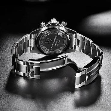 Ručni satovi: PAGANI DESIGN PD-1644 Sport - 40mm -White/Beli-Rolex Daytona Potpuno — 6
