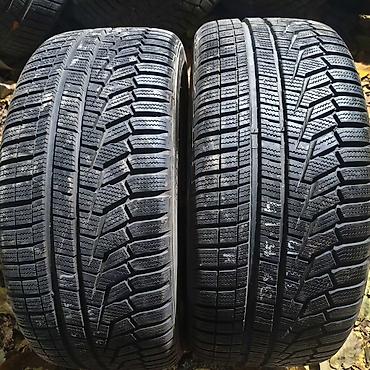 w210 55: Шины 235 / 45 / R 17, Зима, Б/у, Комплект, Легковые, Корея, Hankook — 1