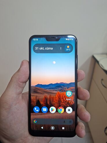 a23 ikinci el: Xiaomi Mi A2 Lite, rəng - Qara, 
 Barmaq izi