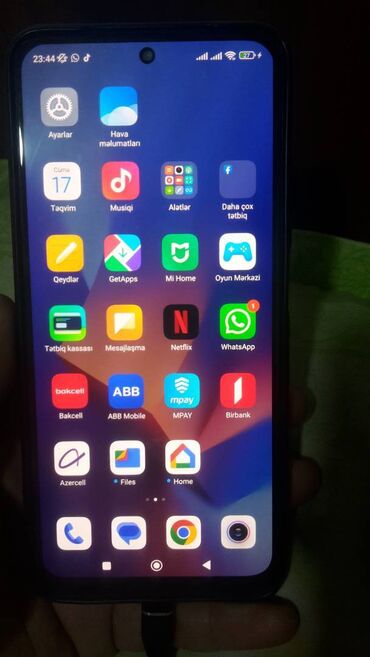 Xiaomi: Xiaomi Redmi Note 10S, 128 GB, rəng - Ağ, 
 Zəmanət, Barmaq izi, İki sim kartlı