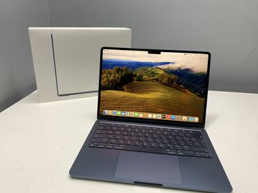 для компютера: Ультрабук, Apple, 8 ГБ ОЗУ, Apple M2, 13.5 ", Б/у, Для несложных задач, память NVMe SSD