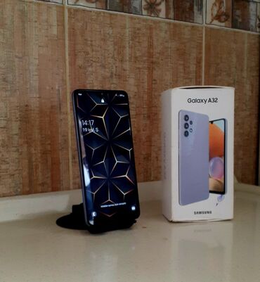 maqnit qulaqciq: Samsung Galaxy A32, 64 GB, rəng - Bej, Zəmanət, Sensor, Barmaq izi
