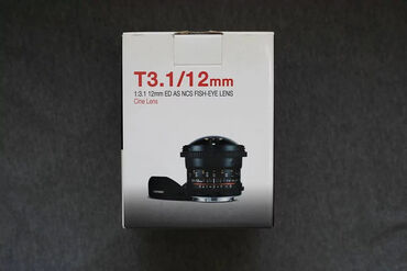 obyektiv canon: Samyang Rokinon 12mm T/3.1 F/2.8 Cine Lens Fisheye Nikon Canon Geniş