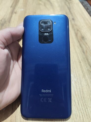 телефоны ретми: Redmi, Redmi Note 9, Б/у, 128 ГБ, цвет - Синий, 2 SIM