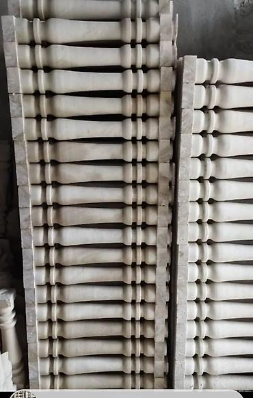 Məhəccər balyansları: Məhsul: Daş balyustrada və sütun elementləri Təsvir: - Təbii daşdan — 24