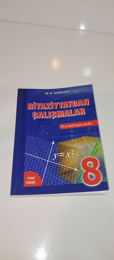 namazov 7 ci sinif riyaziyyat: Riyaziyyat Namazov 8ci sinif. alınıb ancaq işlənilməyib yeni kimidir