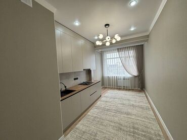 продается квартира город ош: 1 бөлмө, 44 кв. м, Элитка, 6 кабат, Евроремонт