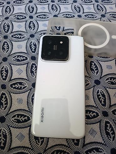 note 14: Xiaomi, 14, Б/у, 256 ГБ, цвет - Белый — 1
