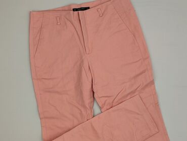 spodnie dresowe dynamic: Zara, Material trousers for women, size M (EU 38)