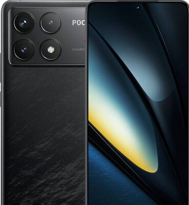 Poco: Poco F6 Pro, 512 GB, rəng - Qara, Barmaq izi, Face ID, Sensor