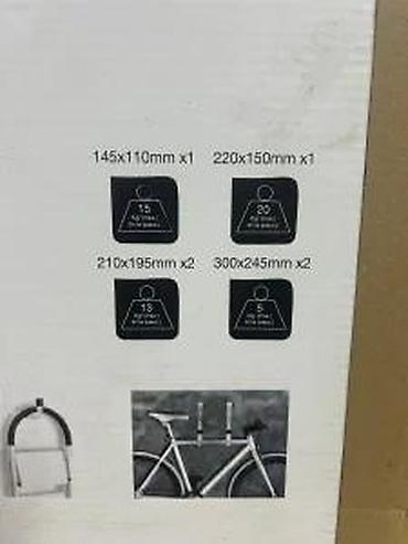 Ostali alati i mašine: Set zidnih kuka za teške terete – Auchan, 6 komada - Asortiman — 10