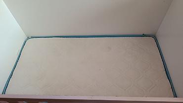 mebel satılır: Uşaq beşiyi və döşək Satlir - Material: MDF/Laminit kombinasiyası, ağ — 2