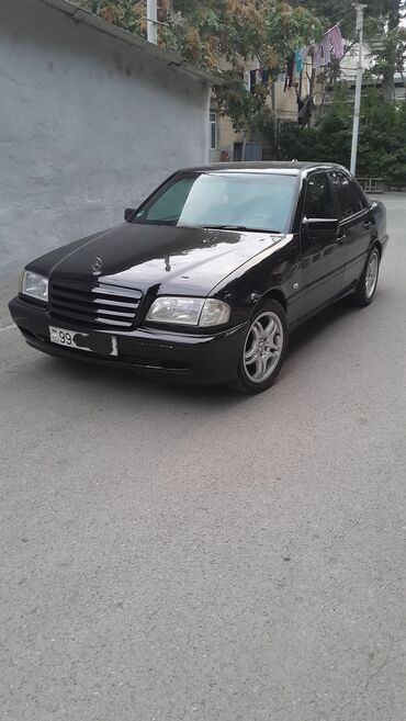 ilkin odenis 2500 azn avtomobil: Mercedes-Benz C 200: 2 l | 1999 il Sedan