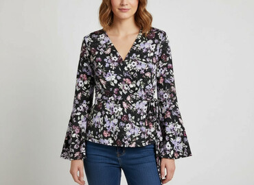 koszulka na ramiączkach plus size: Gina Tricot, Women's blouse, size XL (EU 42)