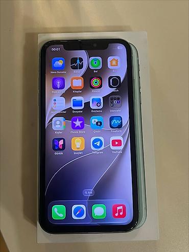 iphone se2022: IPhone 11, 64 GB, Alpine Green, Simsiz şarj — 6