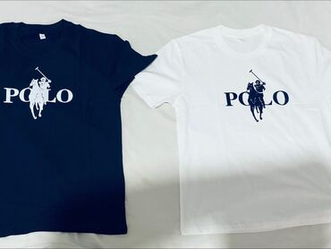мото одежды: Футболка POLO с принтом всадника Стильная мужская футболка белого
